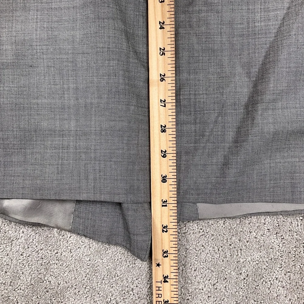 Urbis Blazer‎ Men 44R Light Gray Double Breasted Vitale Barberis Canonico Italy